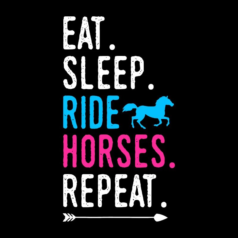 Manger Dormir Balade Chevaux Répéter Balade à cheval