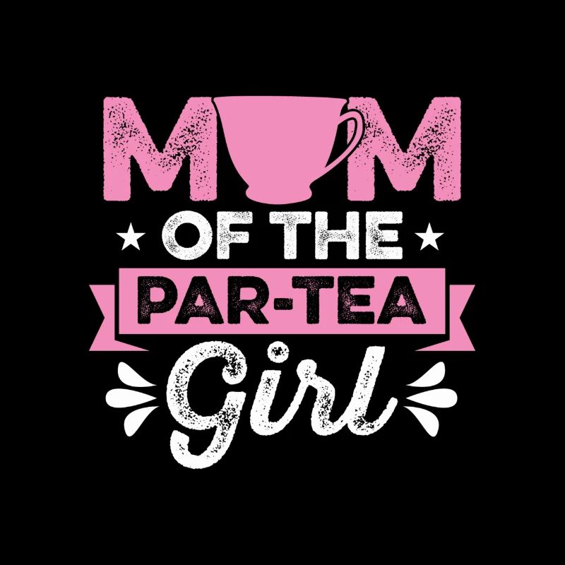 Mutter Von Par-tee Mädchen Chai Trinker Tee