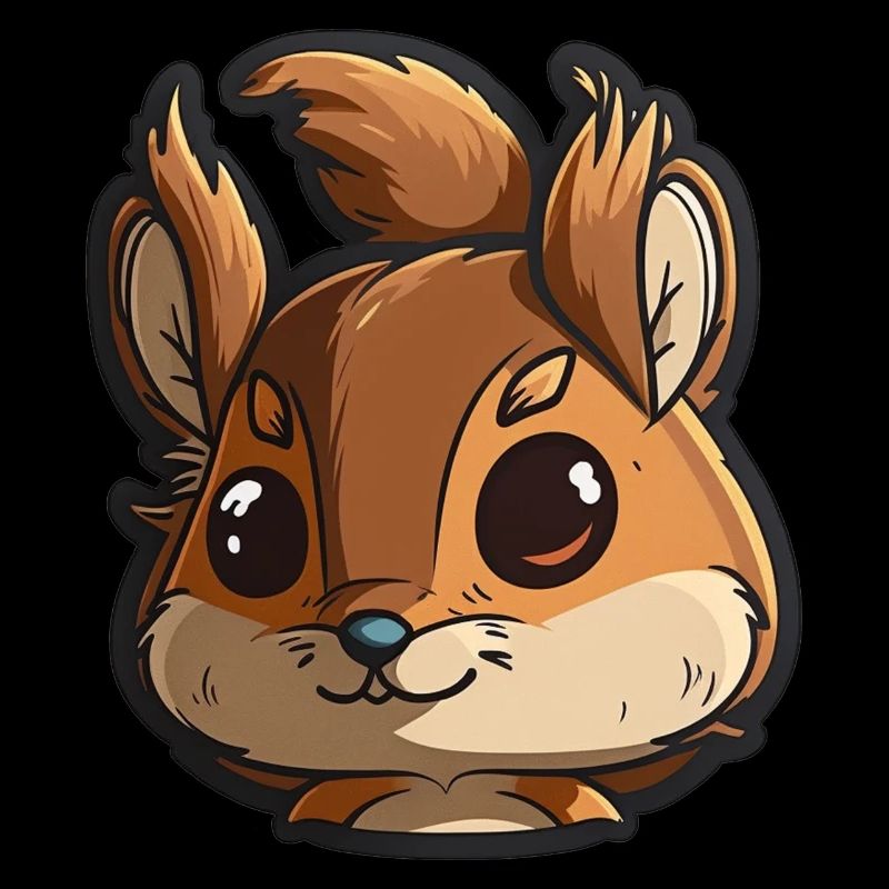 Süßes Eichhörnchen