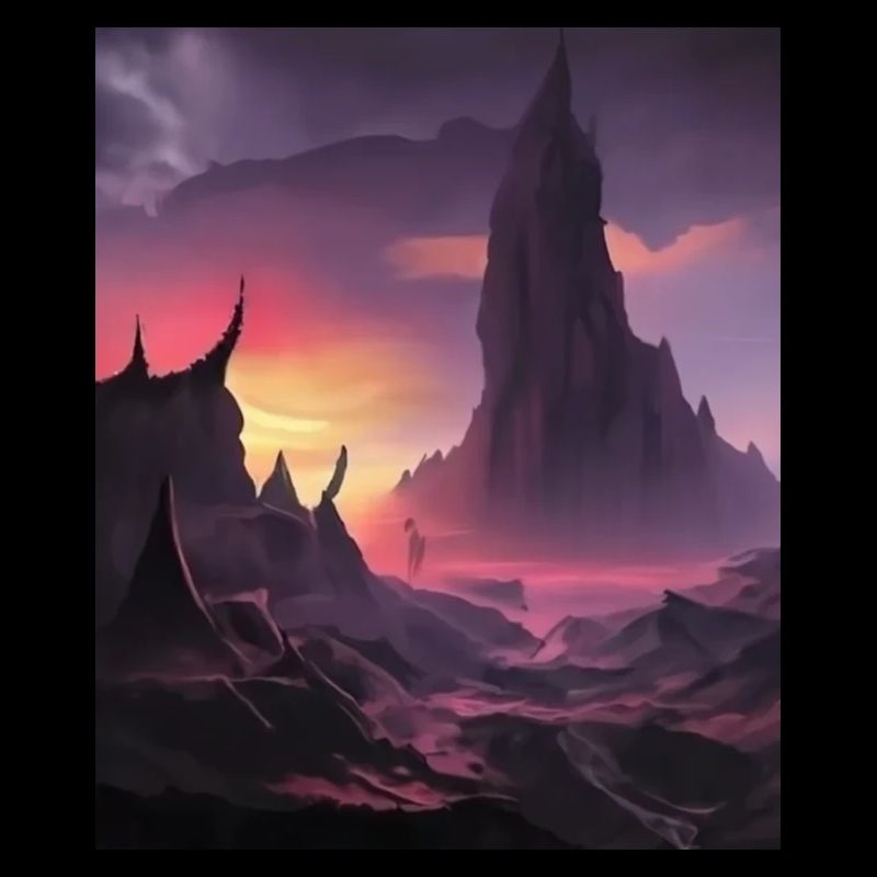 Dämonische Landschaft