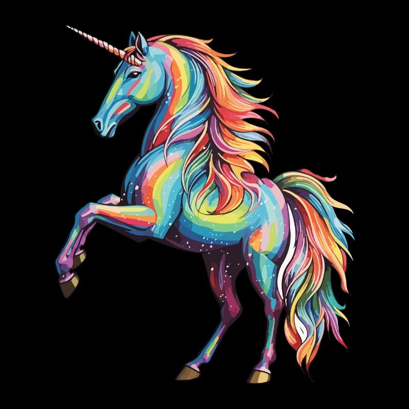 Regenbogen Einhorn