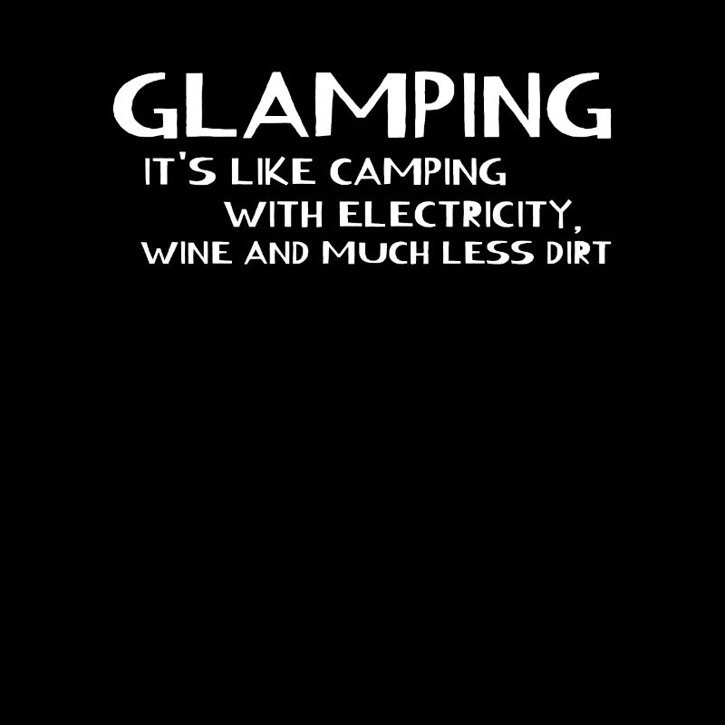 Glamping c’est comme le camping drôle de glamping