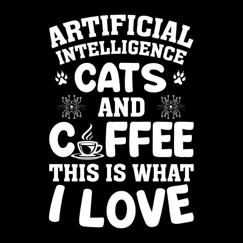 Artificial Intelligence Cats And Coffee - Artifici