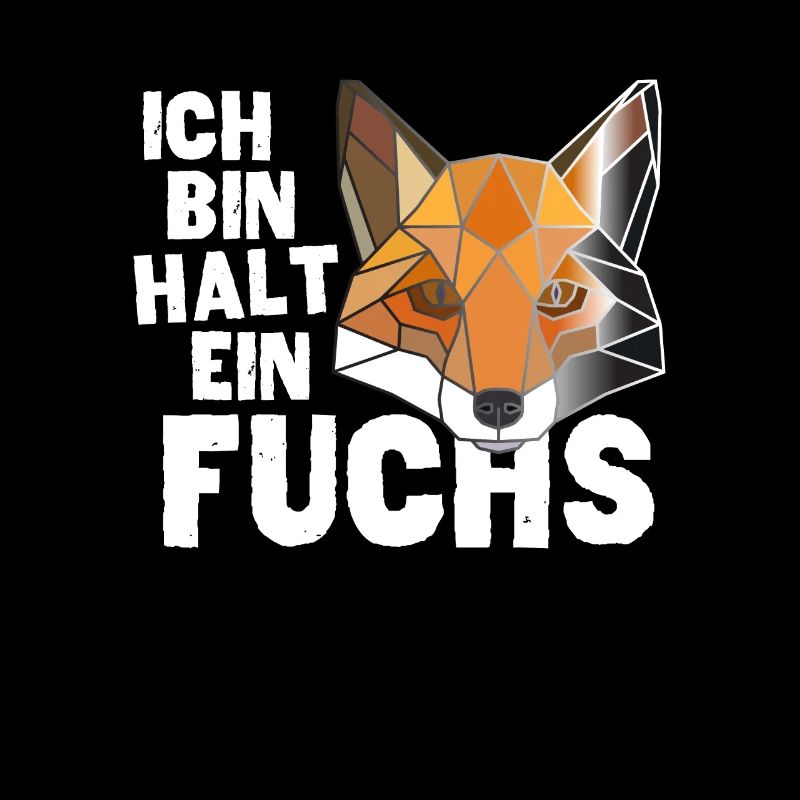 Ich bin halt ein Fuchs Low Poly