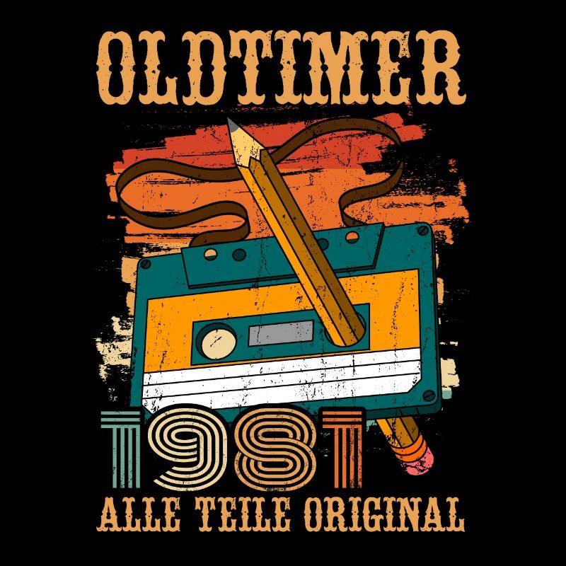 oldtimer 1981 Original - kassette 42 Geburtstag