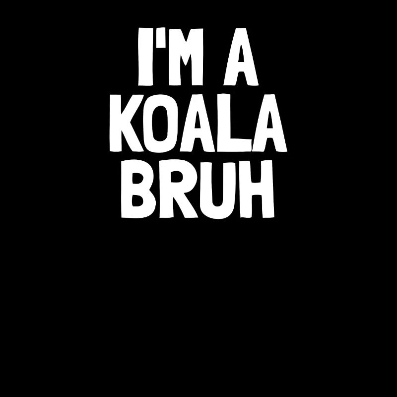 Ich bin ein Koala bruh Funny Halloween Boys Koala