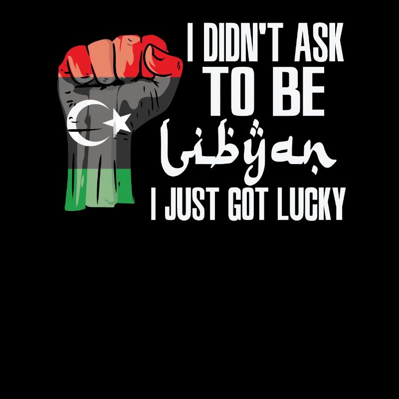 Libyan Pride Libya Flag Grown Libyan Roots Libyan