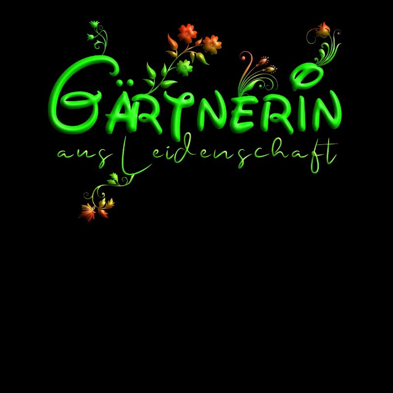 Gärtnerin mit Blumen