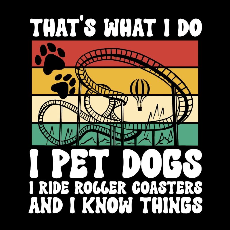 Achterbahn Rollercoaster Freizeitpark