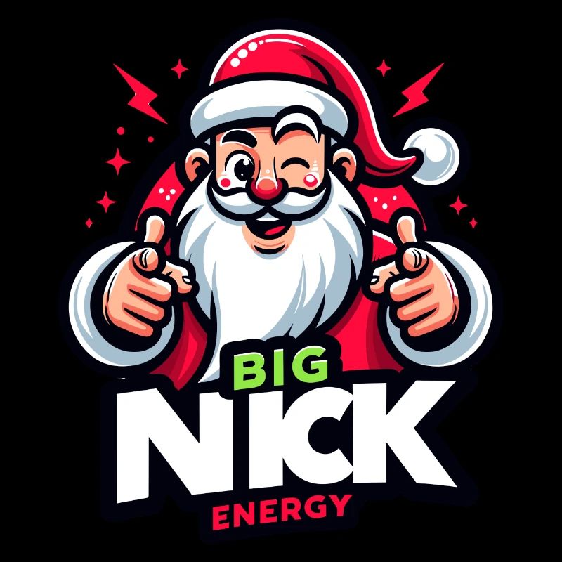 Fröhlicher Santa
