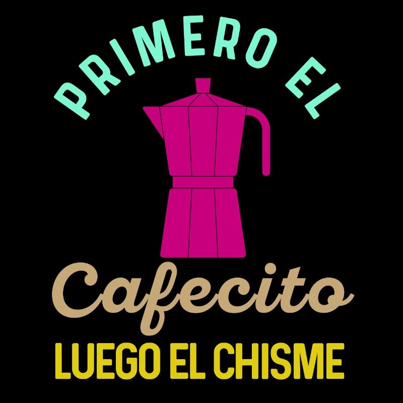 Funny Spanish Shirts Cafecito Cafe Espanol