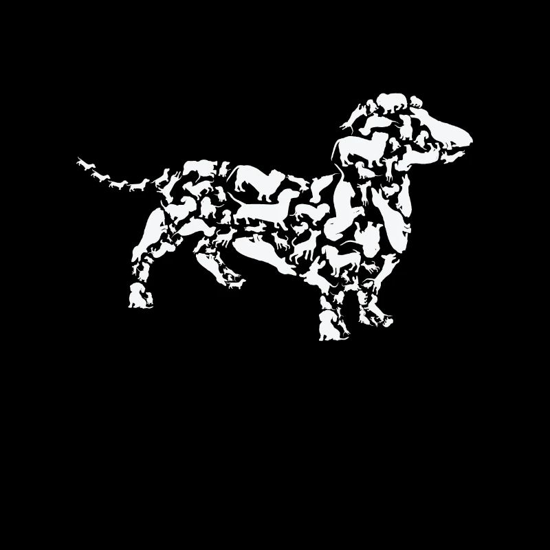 Teckel, Chien, Teckel, Maman, Teckel, Papa