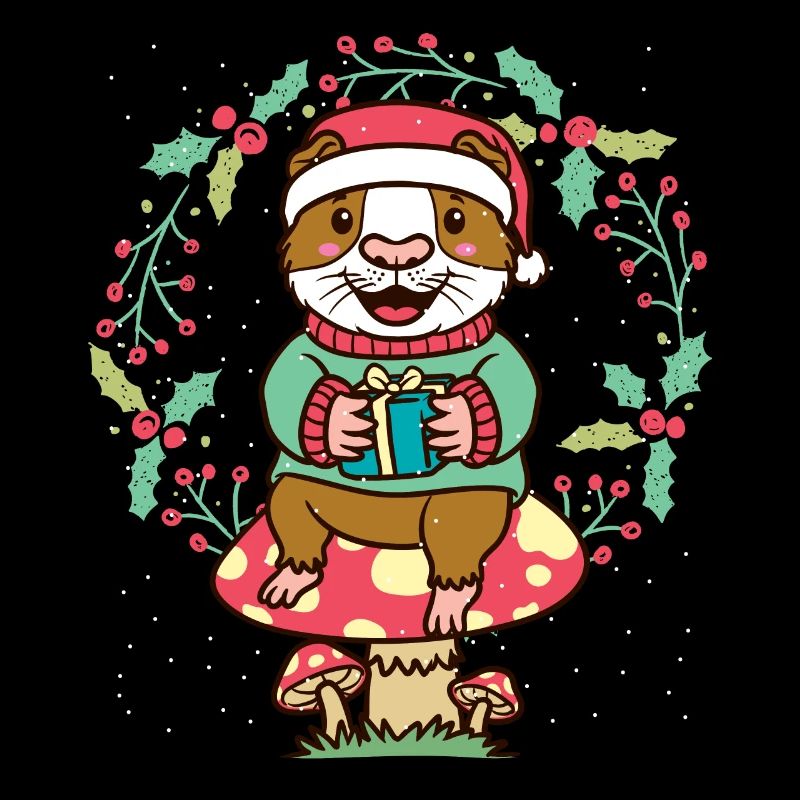 Cochon d’Inde Cochon d’Inde domestique Noël