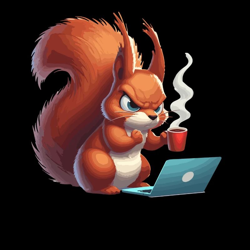 Eichhörnchen Arbeit