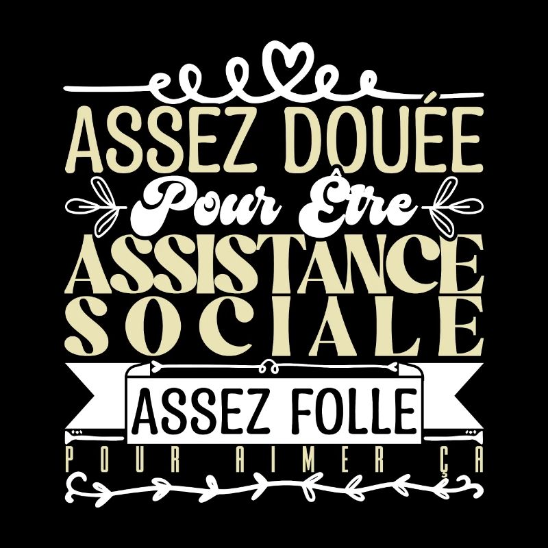 Cadeau Assistante Sociale. Parfaite Assistante.