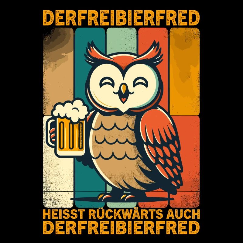 The free beer Fred is called backwards, also the
