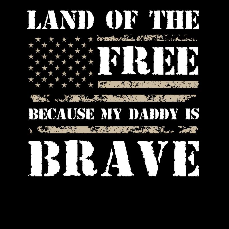 Le pays de la liberté parce que mon papa est courageux