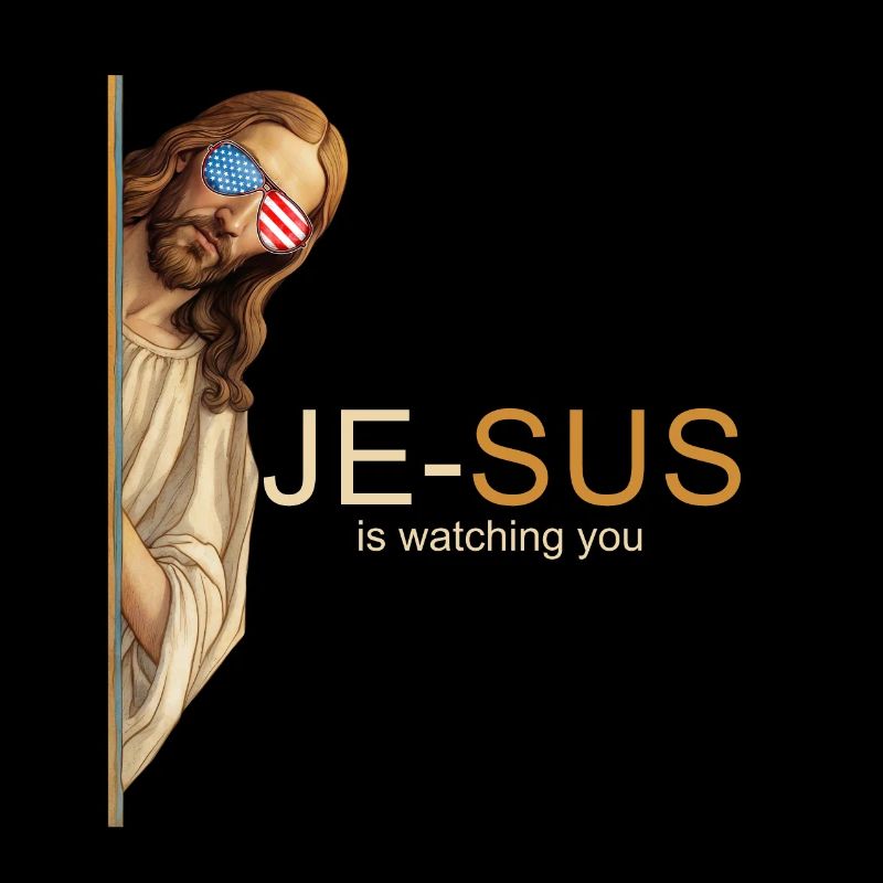 Style céleste de Jésus cool