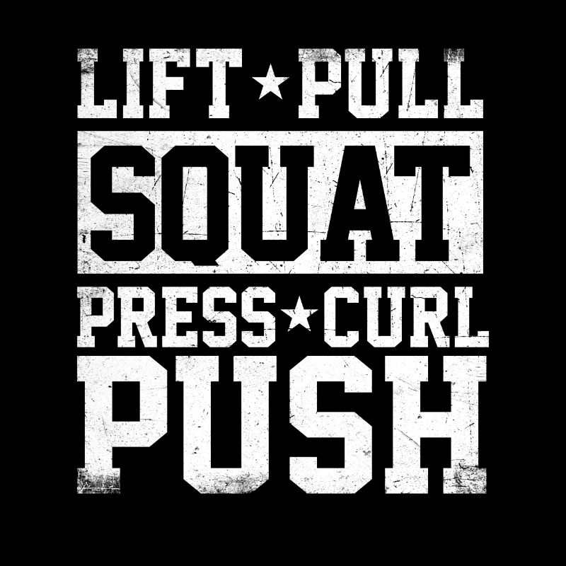 Lift Pull Squat - Ultimative Trainingsroutine Fitnessstudio