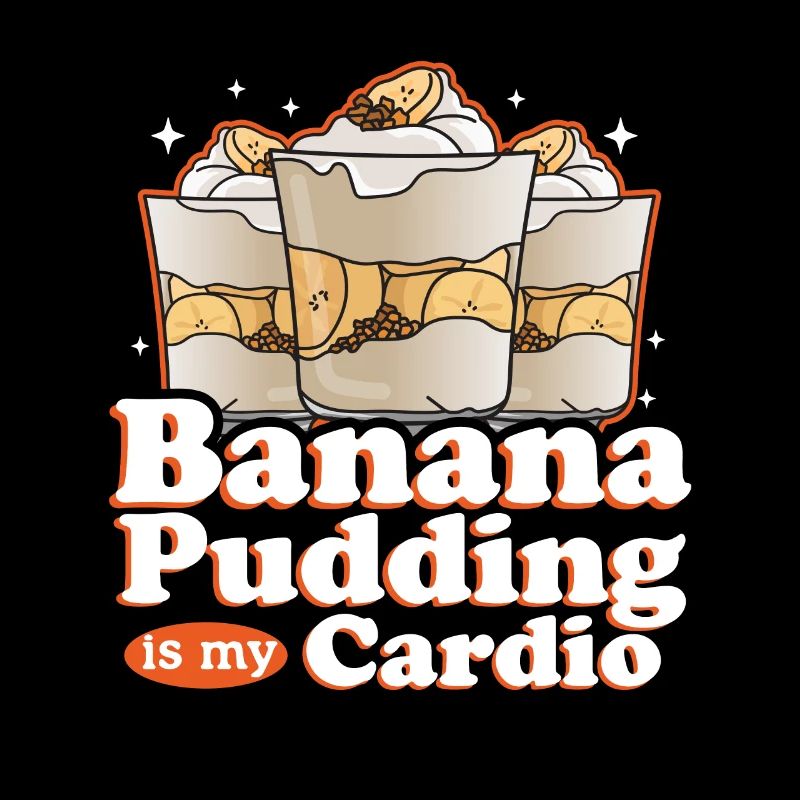 Bananenpudding Bananen-Pudding Geschenk