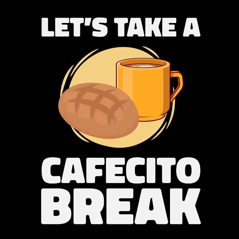 Cafecito Lover Drinking Cafecito Mix Cuban Coffee