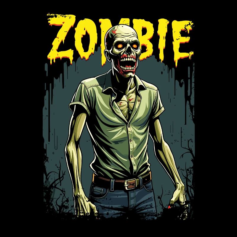 Halloween Zombie Design