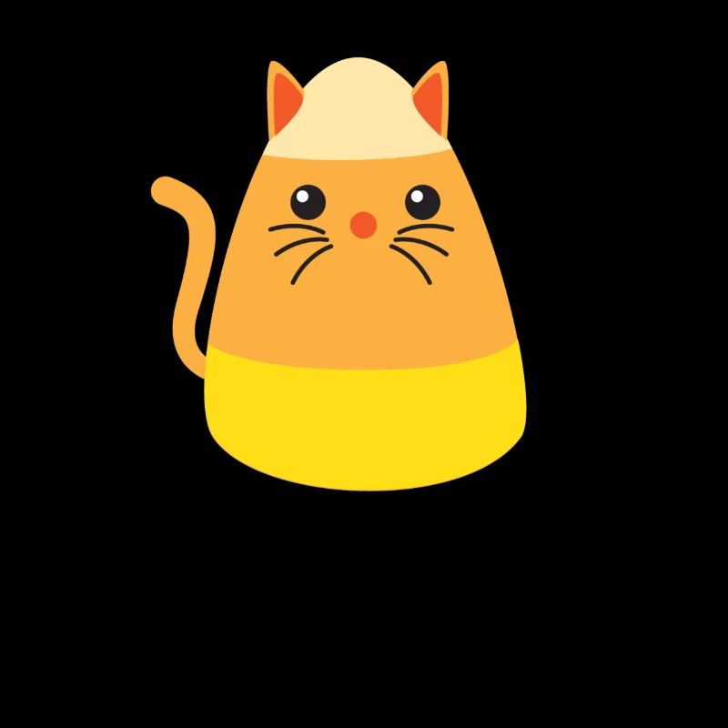 Candy Corn Katzenkostüm Halloween Katze Candy Corn