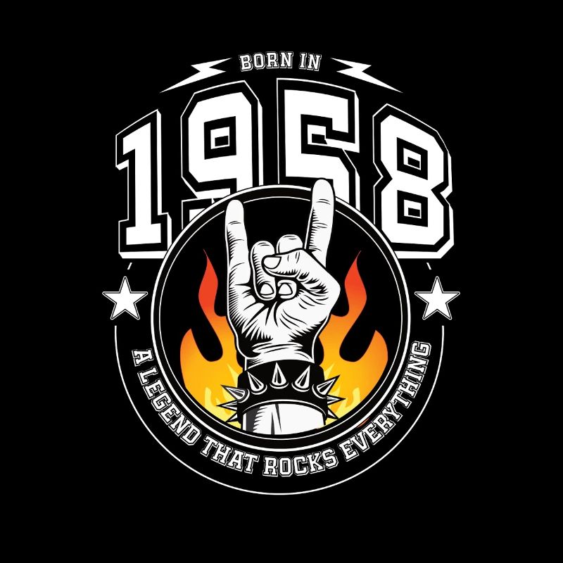 1958 Birthday, rocks everything