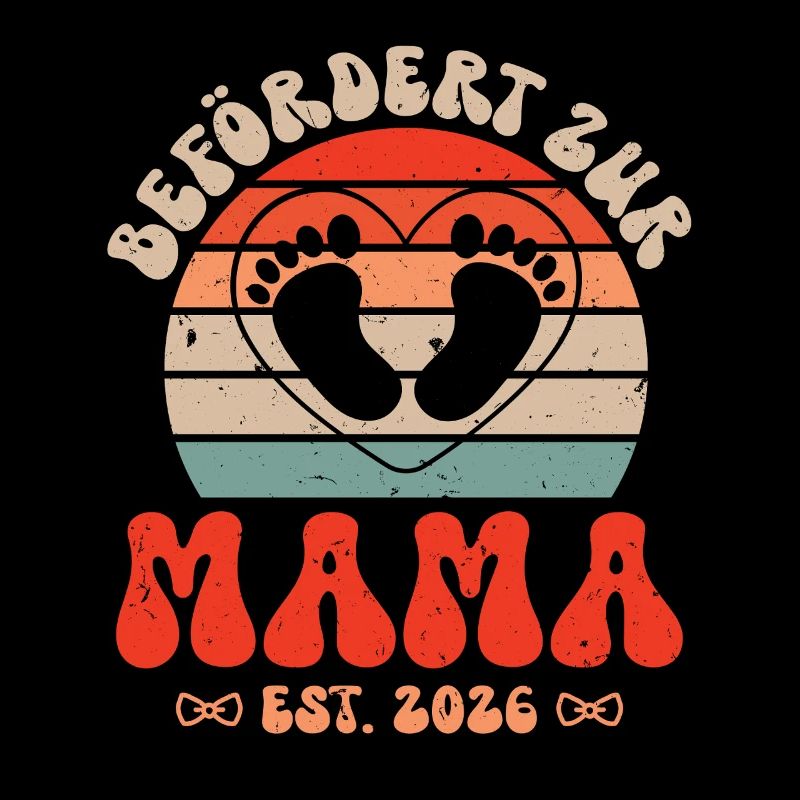 Werdende Mutter BEFÖRDERT ZUR MAMA 2026 Lustig