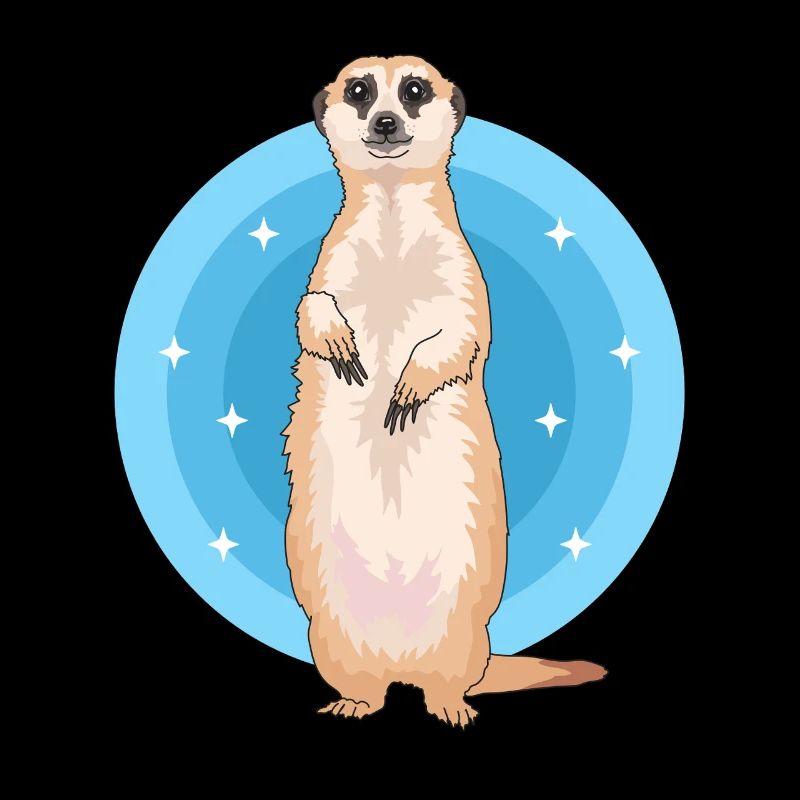 Erdmännchen süßes Erdmännchen Geschenk