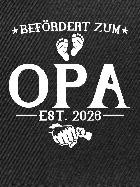 Befördert zum Opa est. 2026