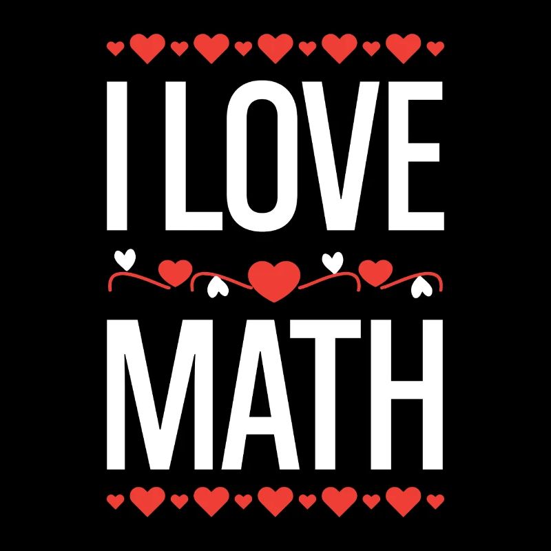 I Love Math Design
