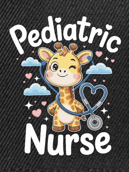 Pädiatrische Giraffe mit Stethoskop