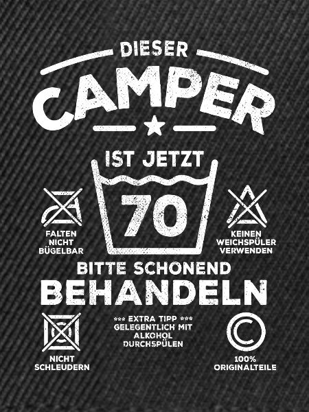 Camper | 70 Jahre - Schonend behandeln