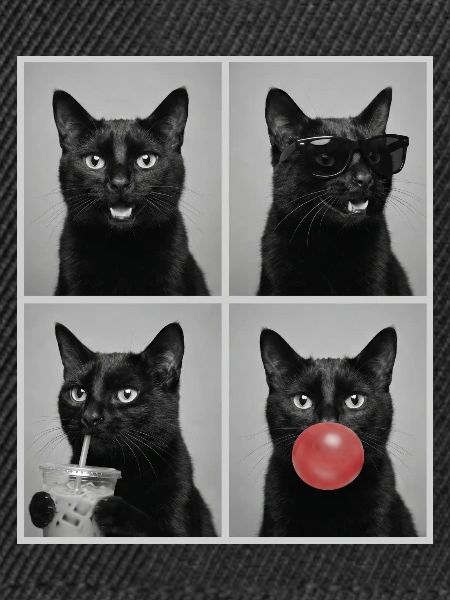 Katzen schwarze Katze