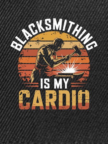 Blacksmithing Is My Cardio Schmiedekunst