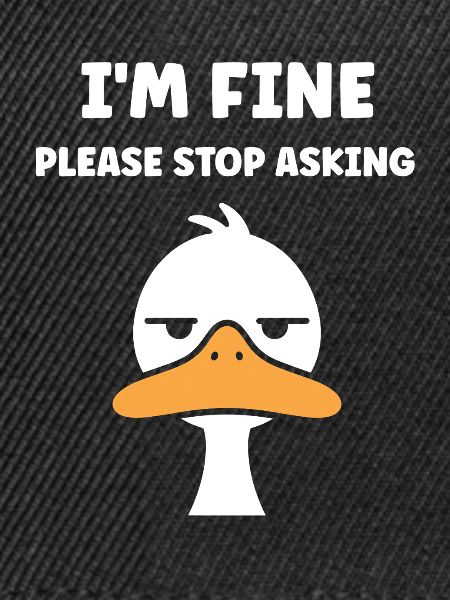 Mir geht's gut, Enten-Meme-Tee