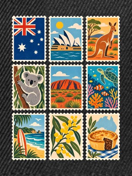 Australien Briefmarken