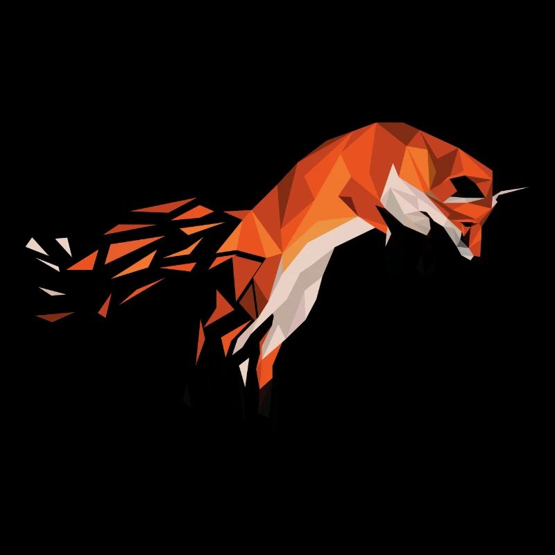 Geometric animals - Geometric fox