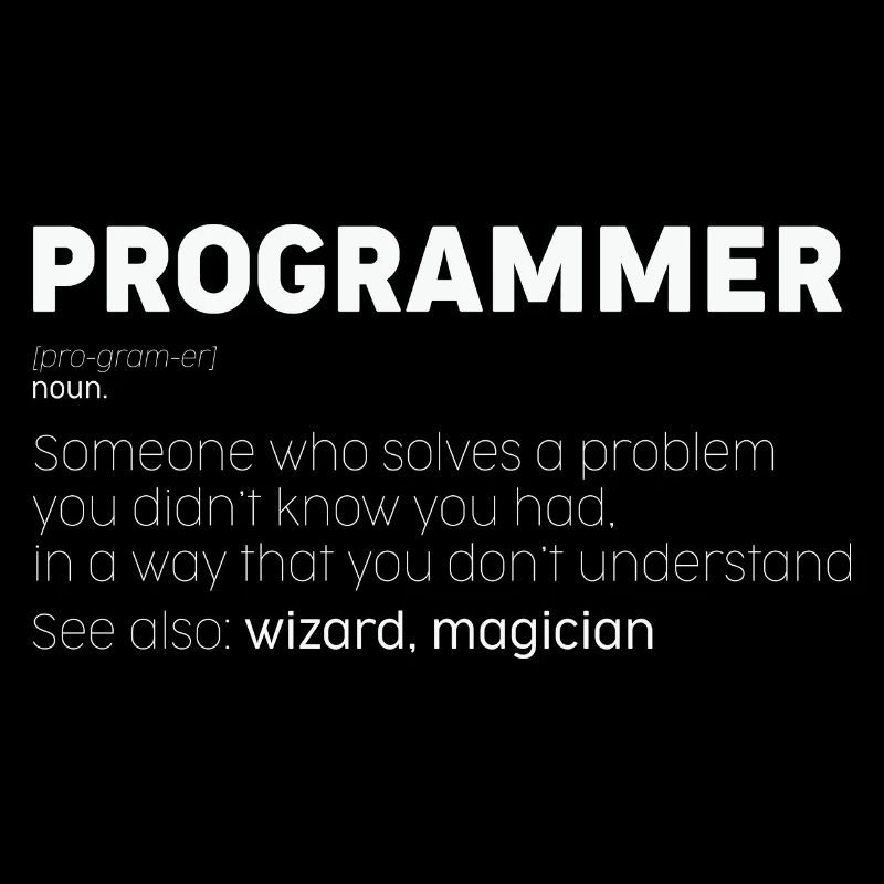 Programmer Noun Funny Coder Humor Nerd