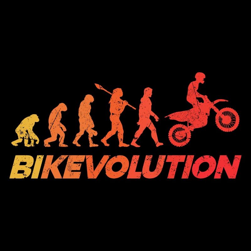 Motorcycle Evolution Vintage Shadow Biker