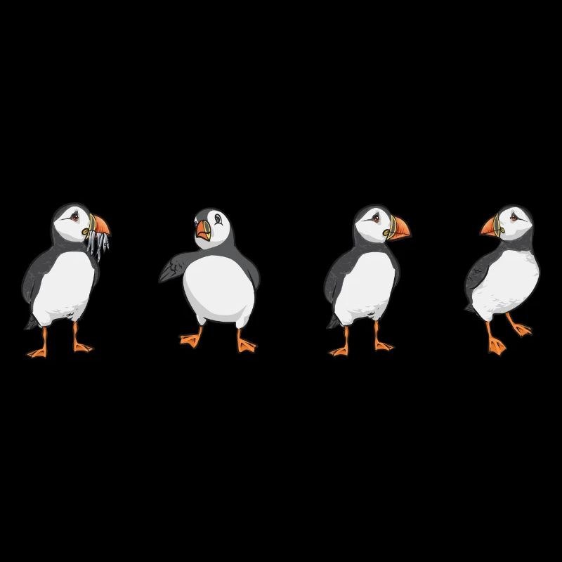 macareux macareux moines oiseaux Lunde