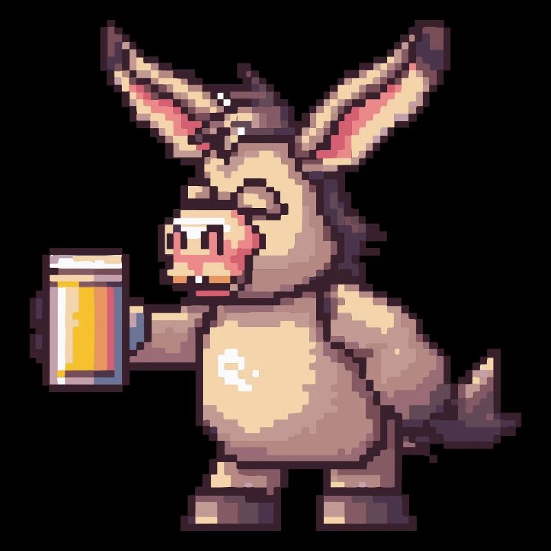 Donkey Pixel Beer