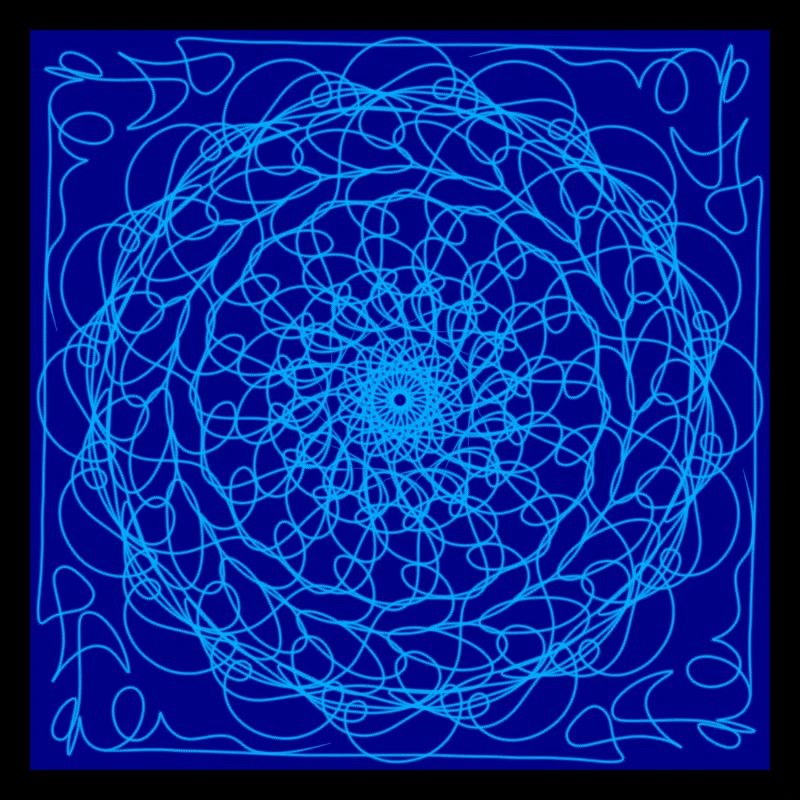 Blauer Traumfänger