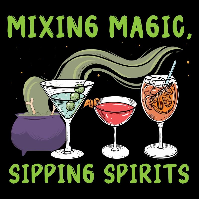 Magical sip spirits mix bartender Hallow