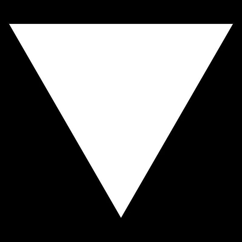 Dreieck Geschenk, geometrie fläche form weiß