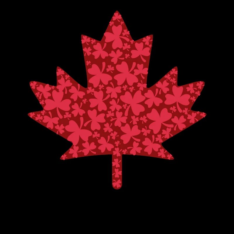 Maple Leaf - Shamrocks pattern