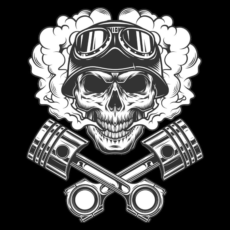 Kolben-Biker crane