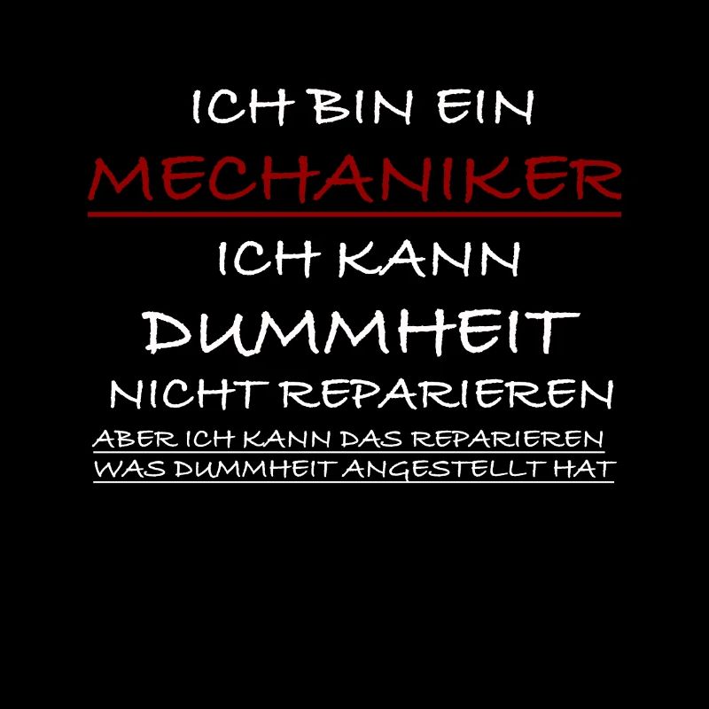 Mechaniker Spruch
