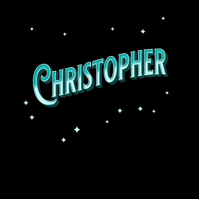 Christopher name personalized
